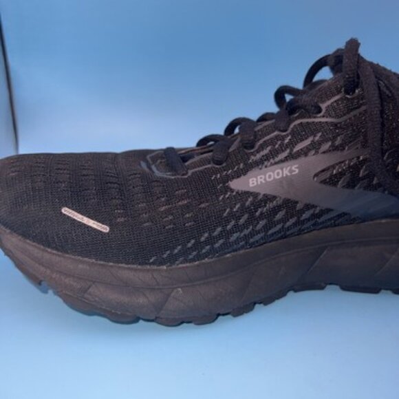 Brooks Womens Ghost 13 1203381B072 Black Running Shoes Sneakers Size 9 M - Picture 7 of 10